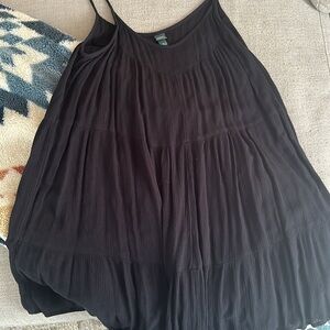 Black Sleeveless babydoll dress